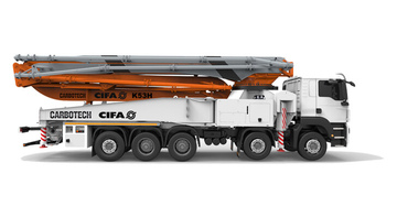 Автобетононасос Cifa K53H на базе MAN